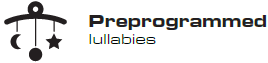 NXT Preprogrammed Lullabies